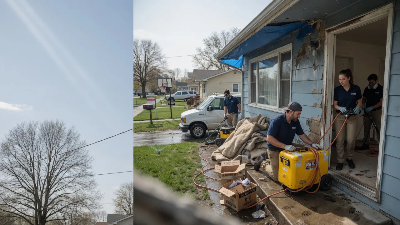 Basement Flood Cleanup in Bernville, PA near me